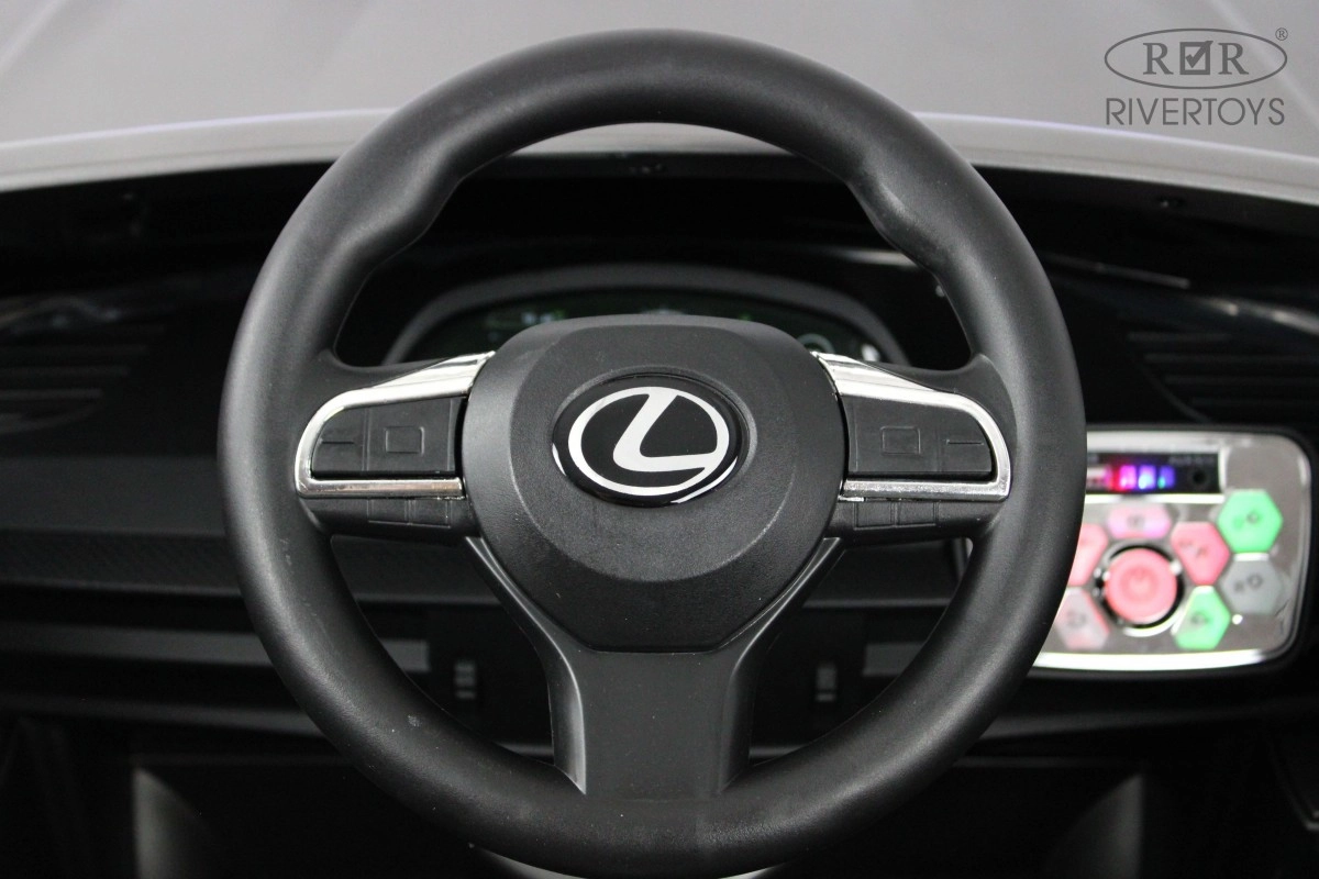 Детский электромобиль RiverToys Lexus 570 E555EE серый глянец 6lf1zm64bkimeah0z3nxfw6a34sasma9