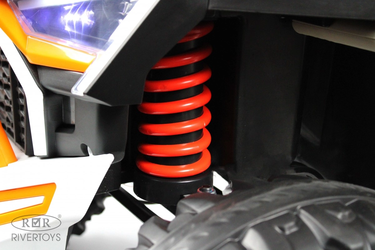 Детский электромобиль RiverToys E001EE оранжевый hne39fo114351hbxeizgif3zlhc5lhmz