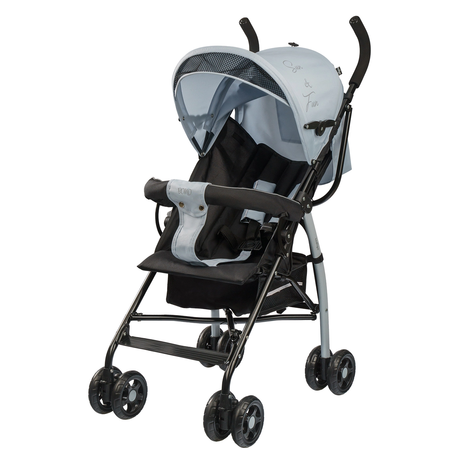 Коляска-трость INDIGO BONO серый 69092cd70f6689c077e484c183a662b0