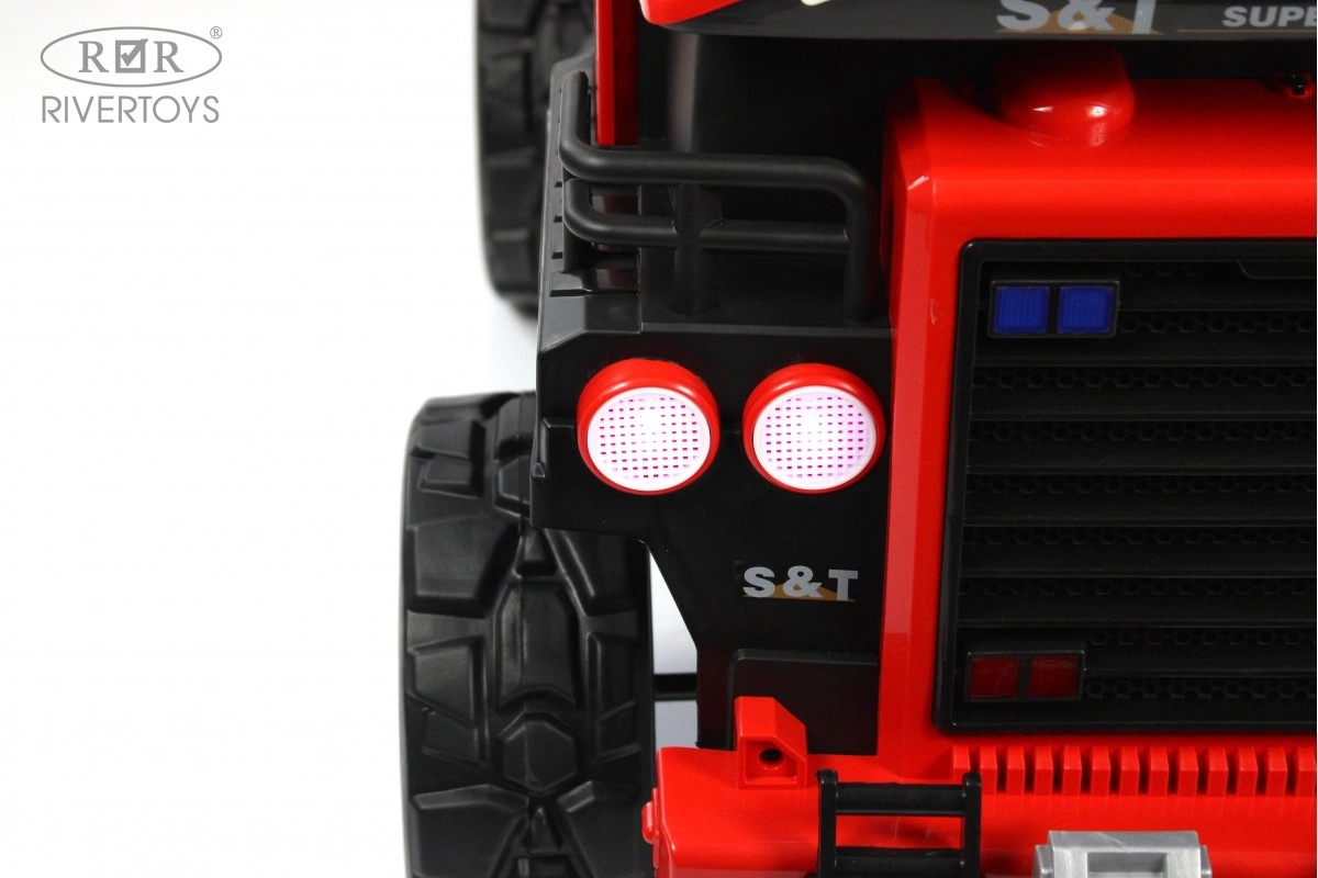 Детский электромобиль RiverToys K555PX красный c658viyysdof225p9kqjzm4jitmcjqtz