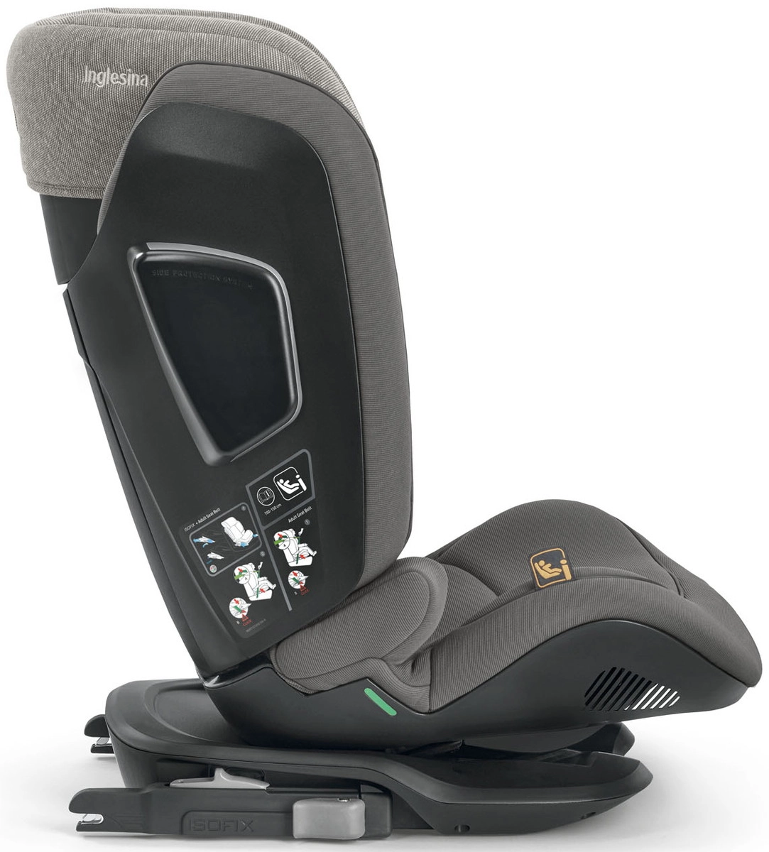 Автокресло Inglesina Cartesio i-Size Stone Grey 3i4zp8my7wkfmhqn66qvvsfz1be14ixd