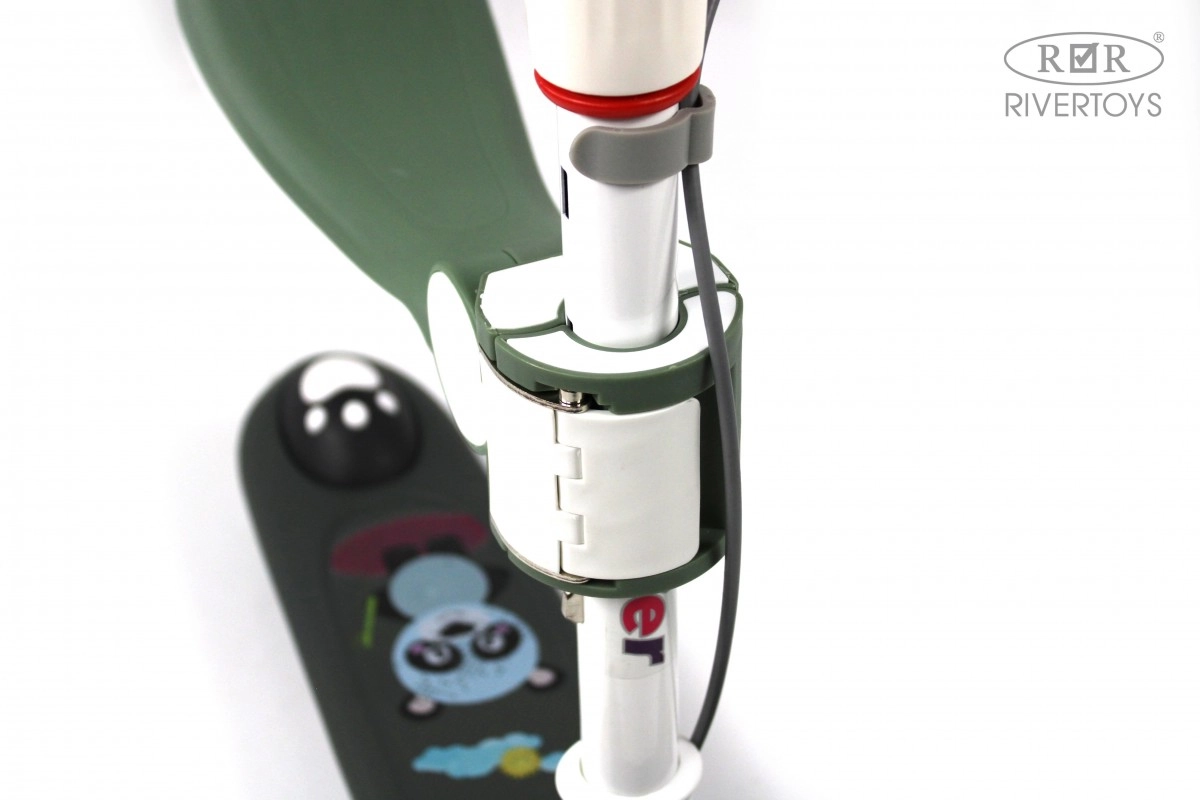 Детский самокат RiverToys HB-T-66 зеленый zh55wy38trdwpiwhqbuufgy078lhqgnk