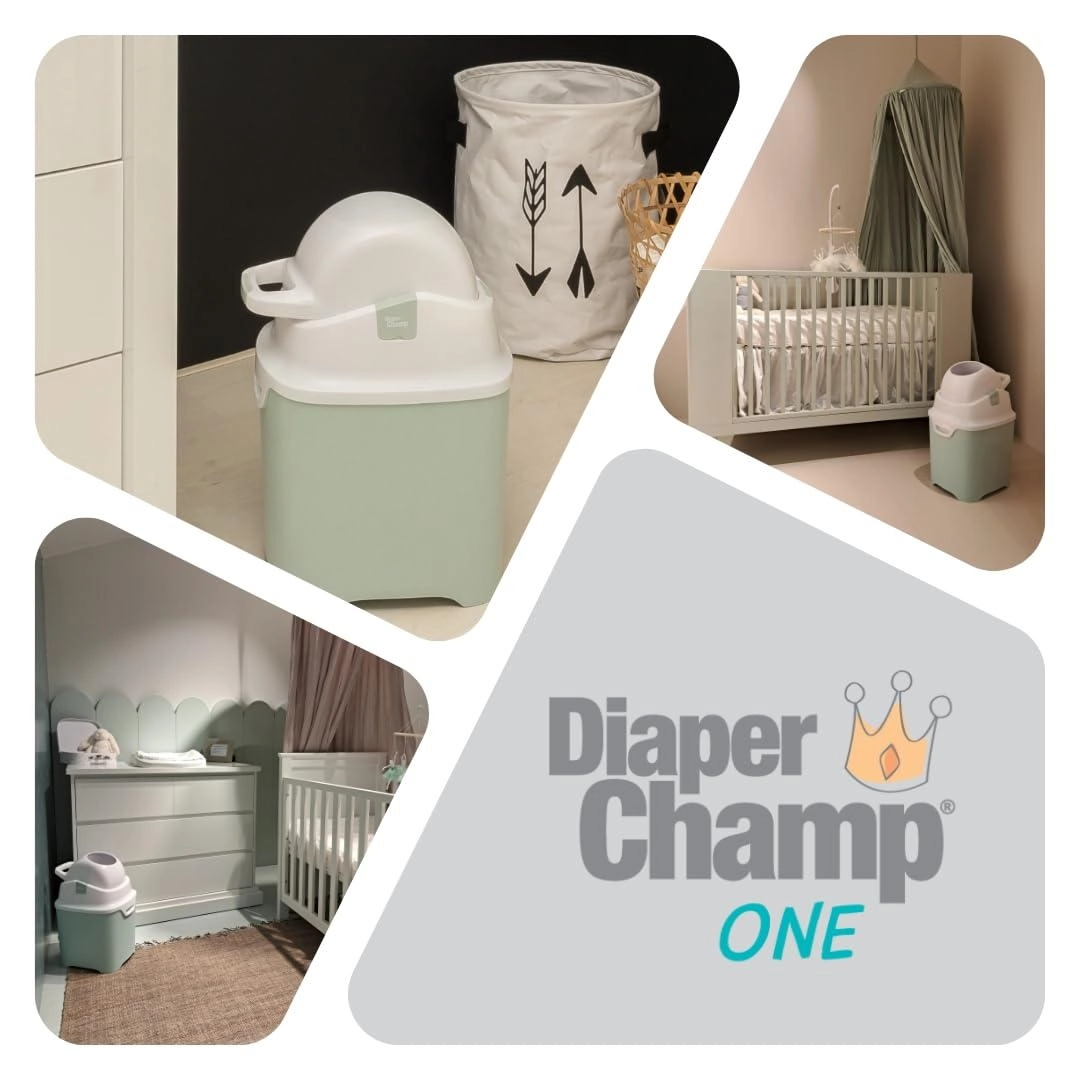 Накопитель-утилизатор для использованных подгузников Diaper Champ One Mid Green sj28u111ataijonc0cpuedqd0qalzmdt