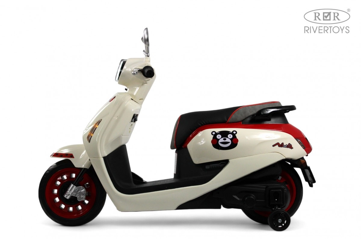 Детский электромотоцикл RiverToys Z555ZZ бежевый kppkk2owdi3rstsnplby0cy0np1mqf9x
