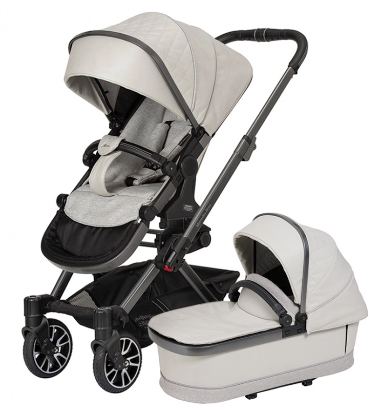 Коляска 2 в 1 Hartan Mercedes-Benz (Avantgarde GTX, 615 Opalith, с колесами XL)