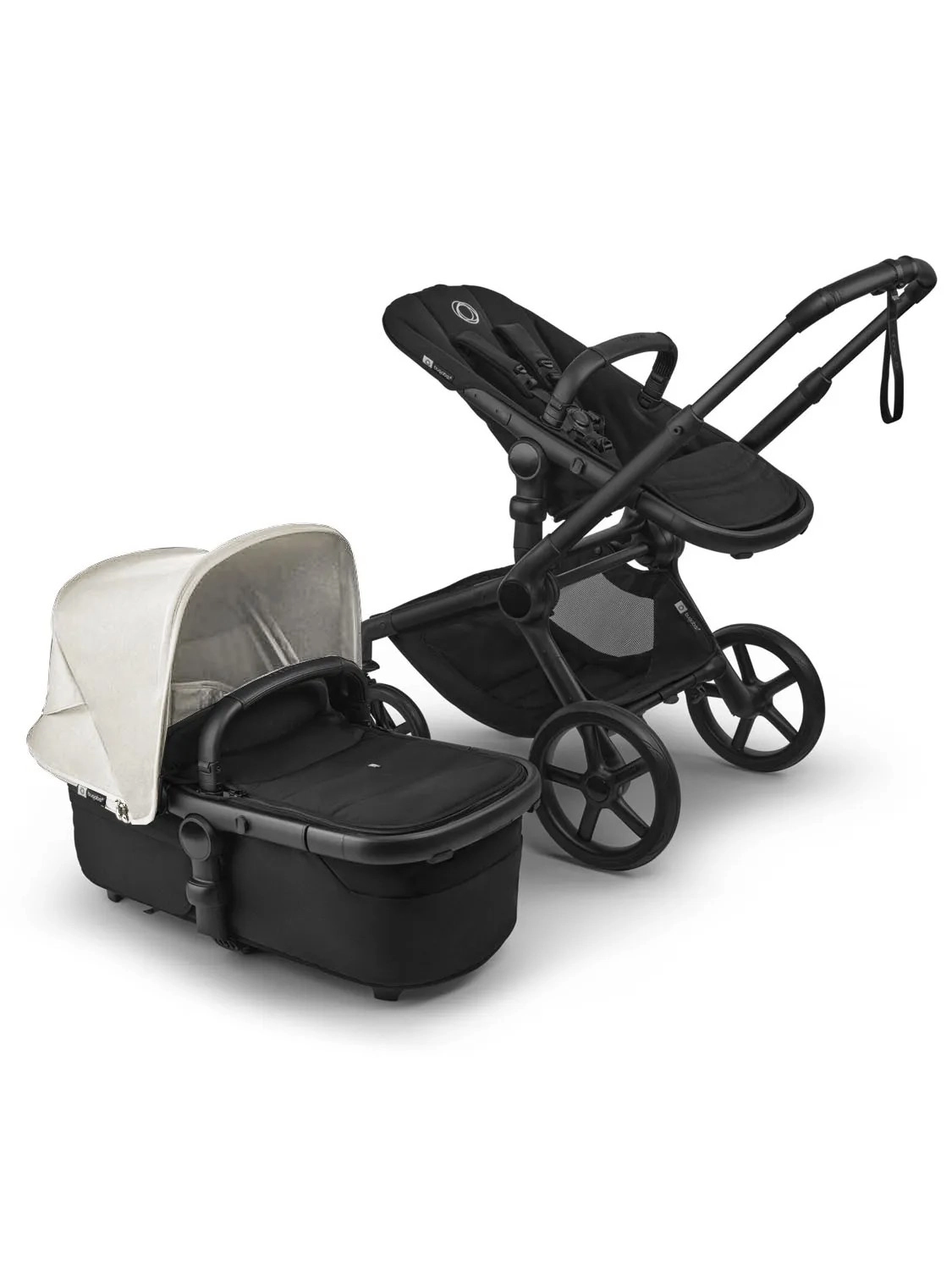 Коляска 2 в 1 Bugaboo Fox 5 Renew complete (Black/Heritage black-Misty white)