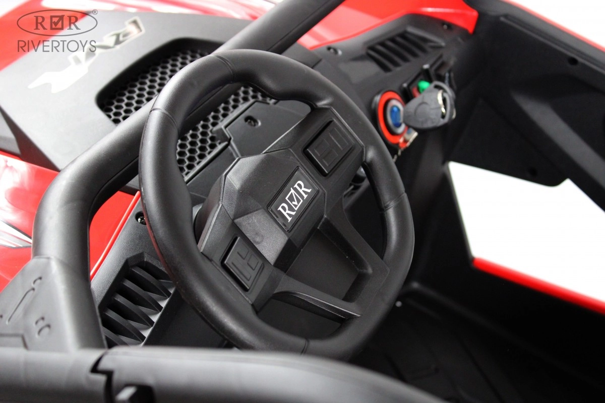 Детский электромобиль RiverToys C777CC красный 92ysq86y10u67j2du8g957l81jwzazhp