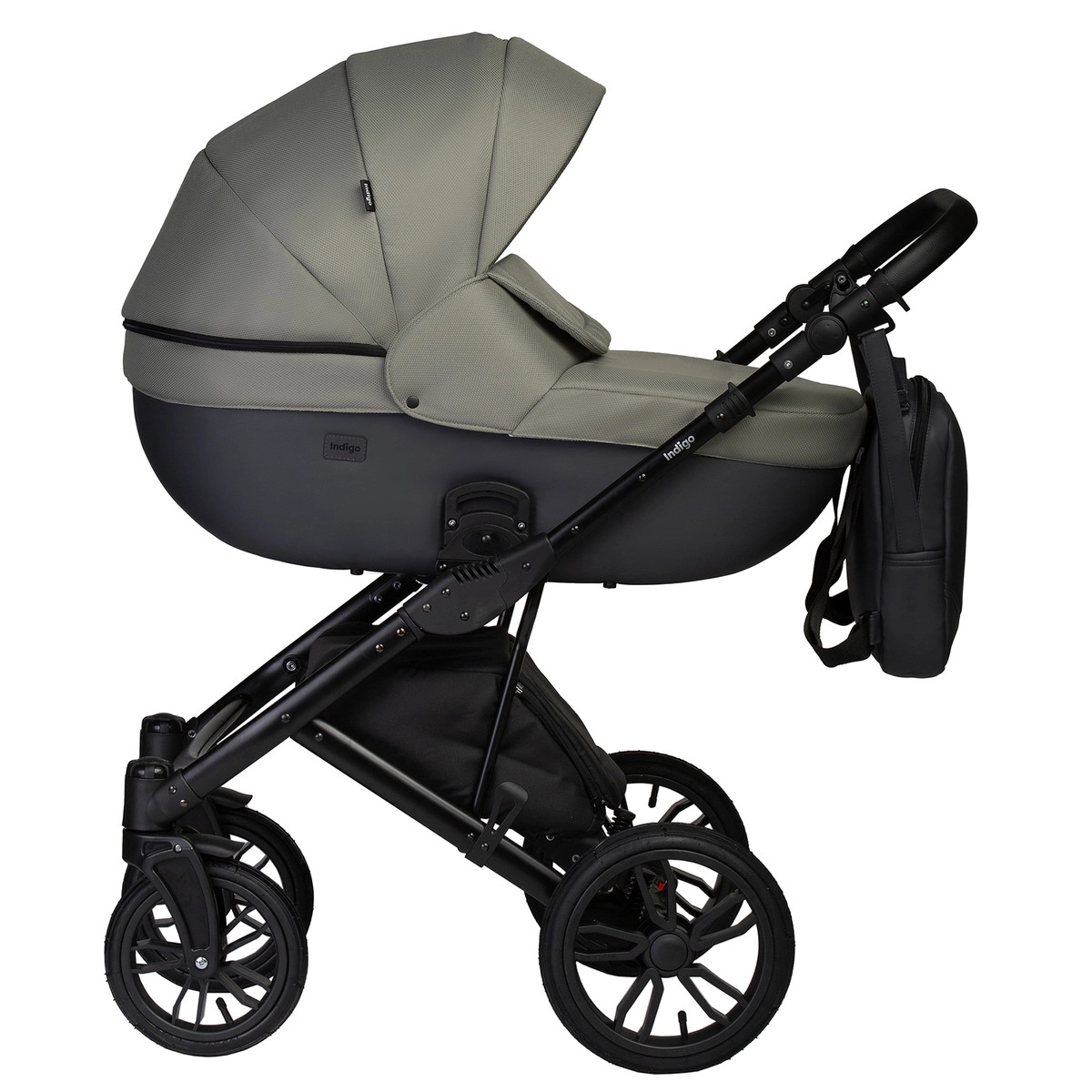 Детская коляска Indigo Mio S 2 в 1 05 т.серая кожа+зеленый htcv4sqeg1cz0h9tcgnkt1jnwqvf7hqs
