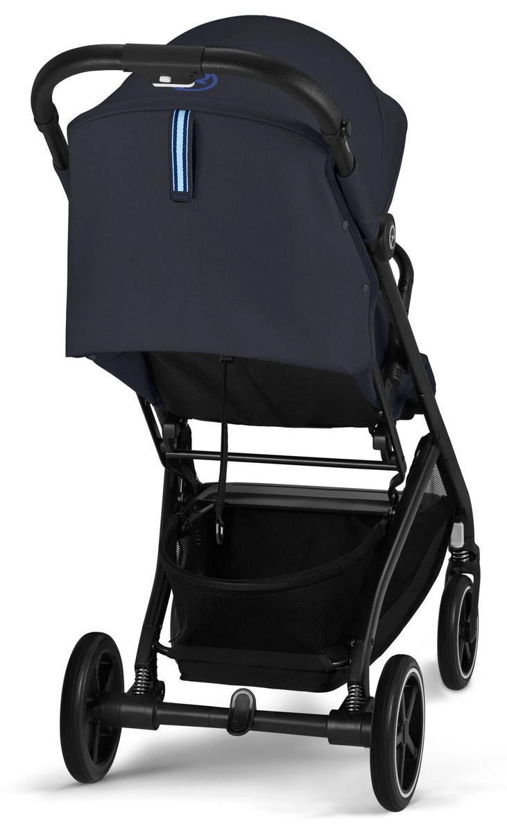 Прогулочная коляска Cybex Beezy Dark Blue с дождевиком и бампером 6io8ajk1gu8b1c5yu8aywrlcl8vkkruw