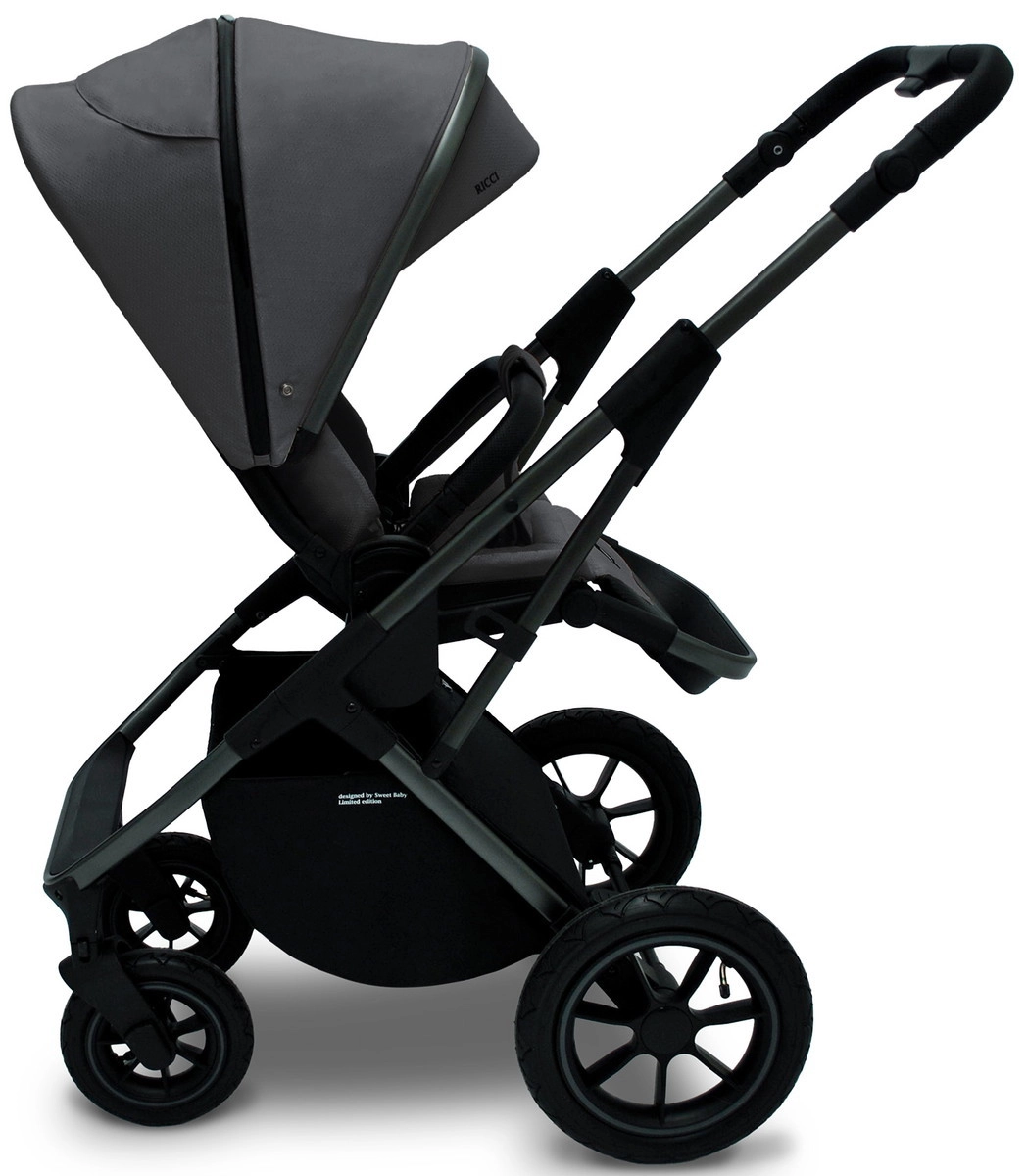 Коляска 2 в 1 Sweet Baby Ricci Steel Grey rytw9eru41ijk2w31ny8kt4tcf52muls