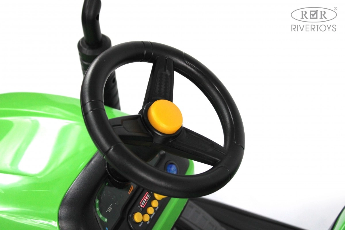 Детский электромобиль RiverToys K111KK зеленый mg8v44o2lizs2myb98b8tg32eghcn1bk