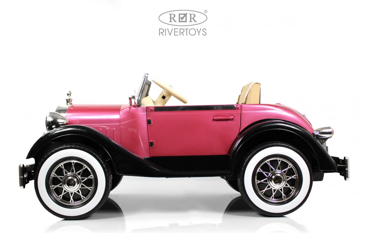 Детский электромобиль RiverToys X005XX черно-розовый c9n9u8k8jxcv20o5ohafs9atvzqdrorz