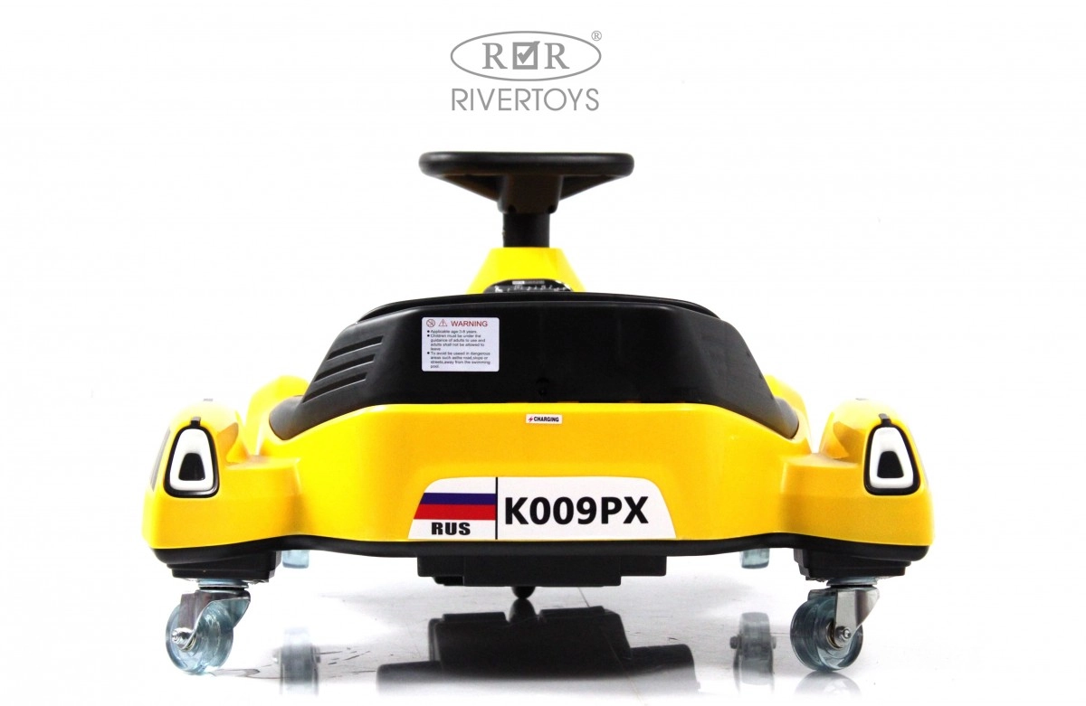 Детский электромобиль RiverToys K009PX желтый 5f8lpuygmsbbvlsztf1ouwv73k3zqd8b