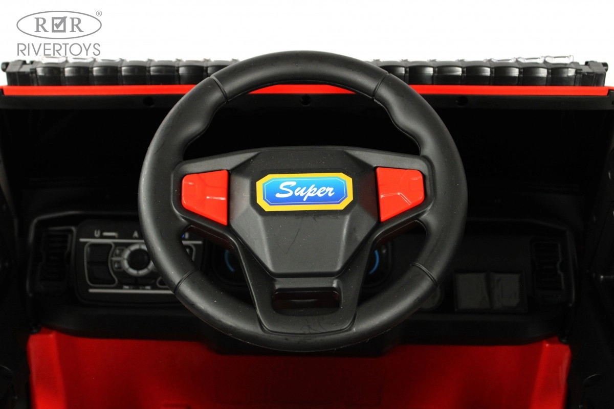 Детский электромобиль RiverToys K999AM красный m4xzlhk52q9ubs17a4fj5vf9dsjmfm4t