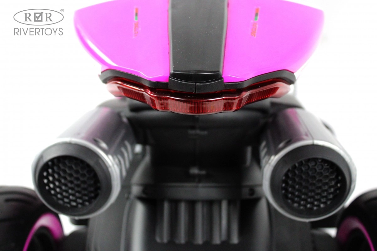 Детский электромотоцикл RiverToys C005MC розовый cgfrbui7k70m9dzhaxdb9innxk34ajto