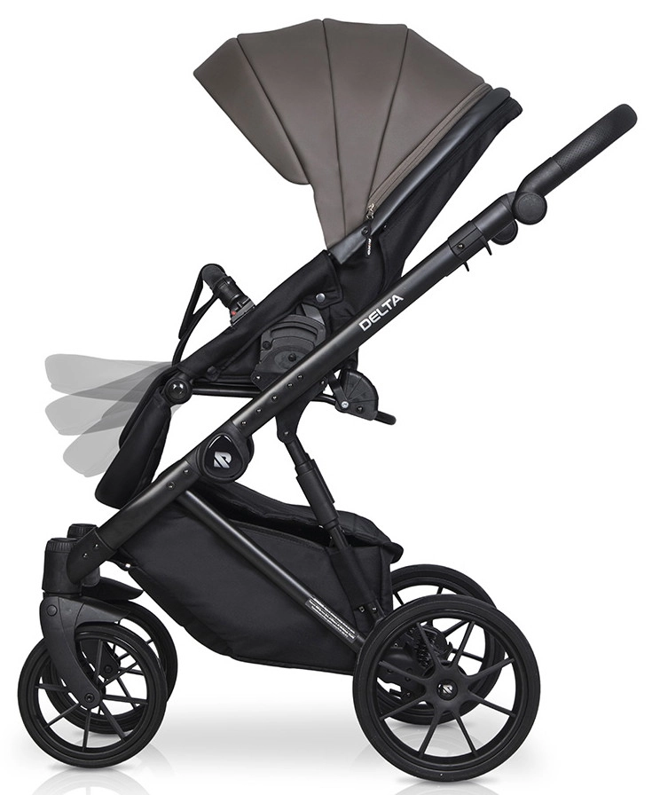 Коляска 2 в 1 RIKO BASIC DELTA ECCO 12 Mokka (темно-серый) kd48xi8s7p73qh3rhlfyn429t5u7gr8c