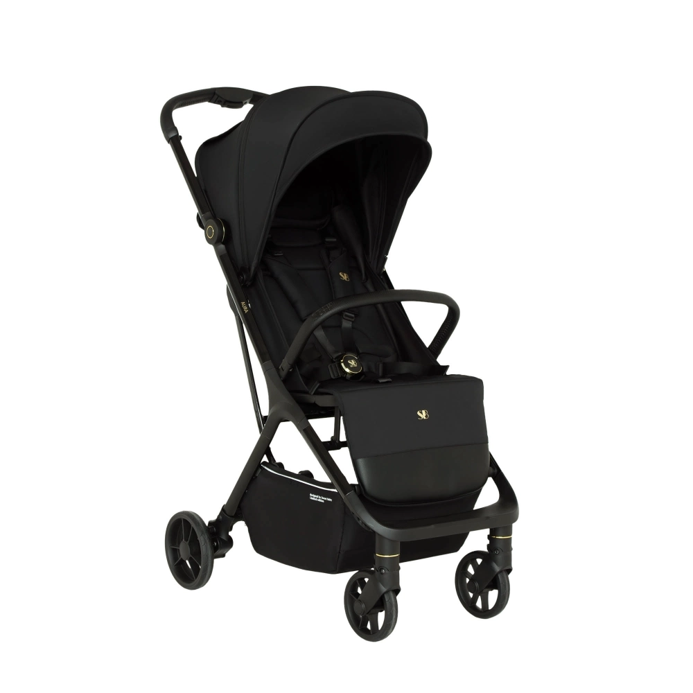 Прогулочная коляска Sweet Baby Aura Black 108135106-progulochnaya-kolyaska-sweet-baby-aura-black