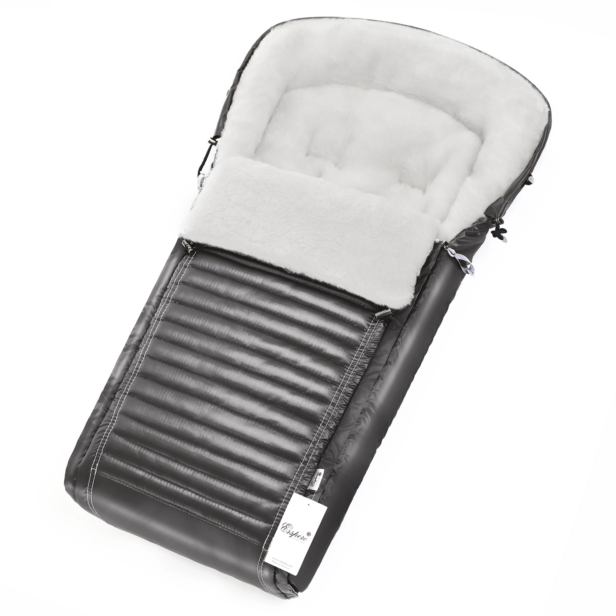 Конверт в коляску Esspero Markus (натуральная 100% шерсть) Graphite 7db6fb28c3661841722b73fd51c15a0d