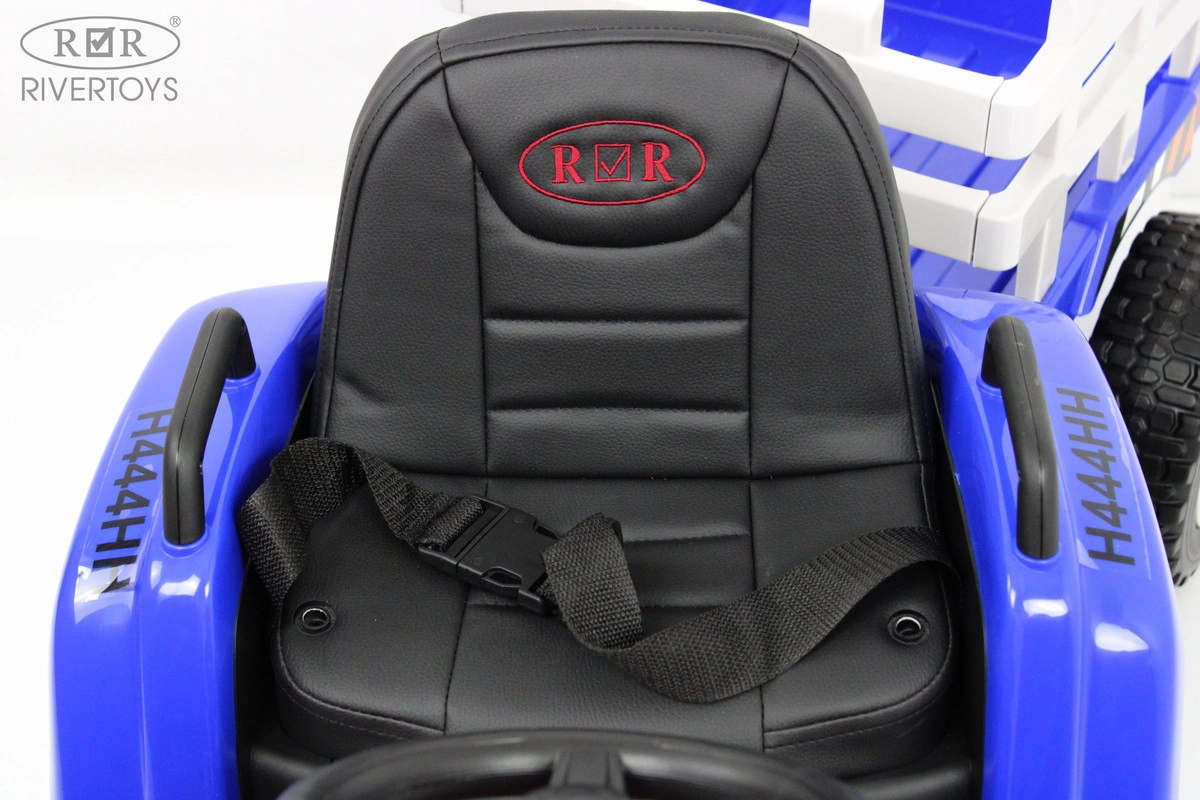 Детский электромобиль RiverToys Трактор H444HH синий c781d0290yuy7ajx0mvstfxj6ksyoy5n