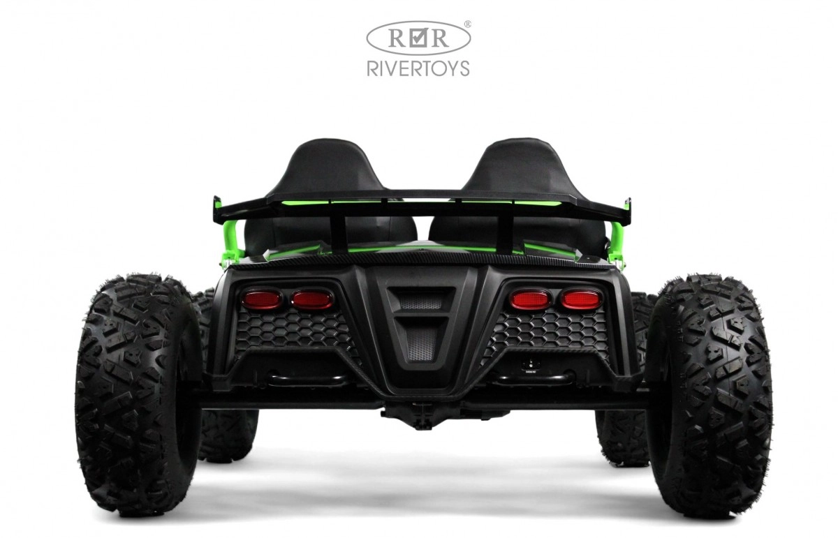 Детский электромобиль багги RiverToys A999AA зеленый r5l51bm29pkdp8w99bpm5tf6ppluesn7