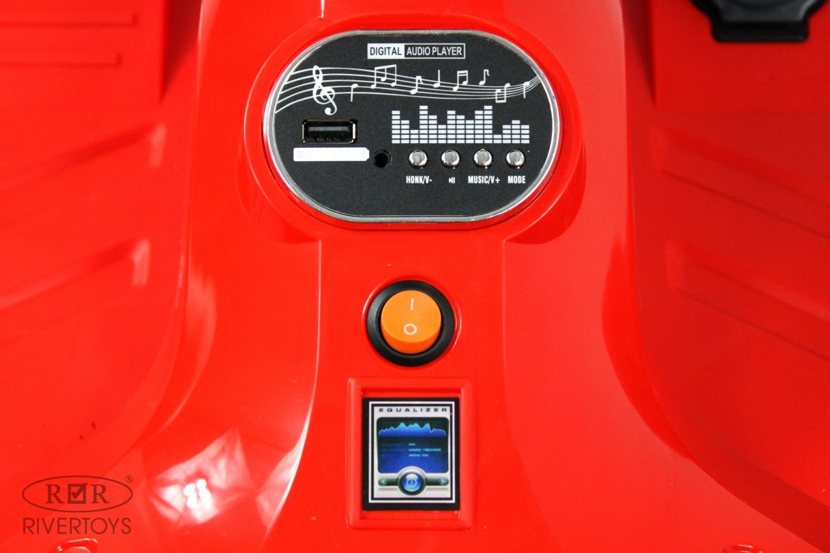 Детский электромобиль RiverToys K009PX красный z0e68x4lhv29ijr49dfjgdcdrz5pemgt