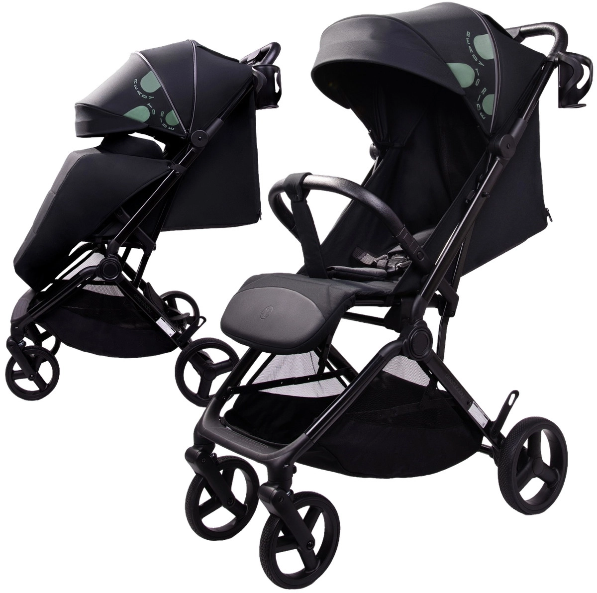 Прогулочная коляска Amarobaby Ride (Черный)
