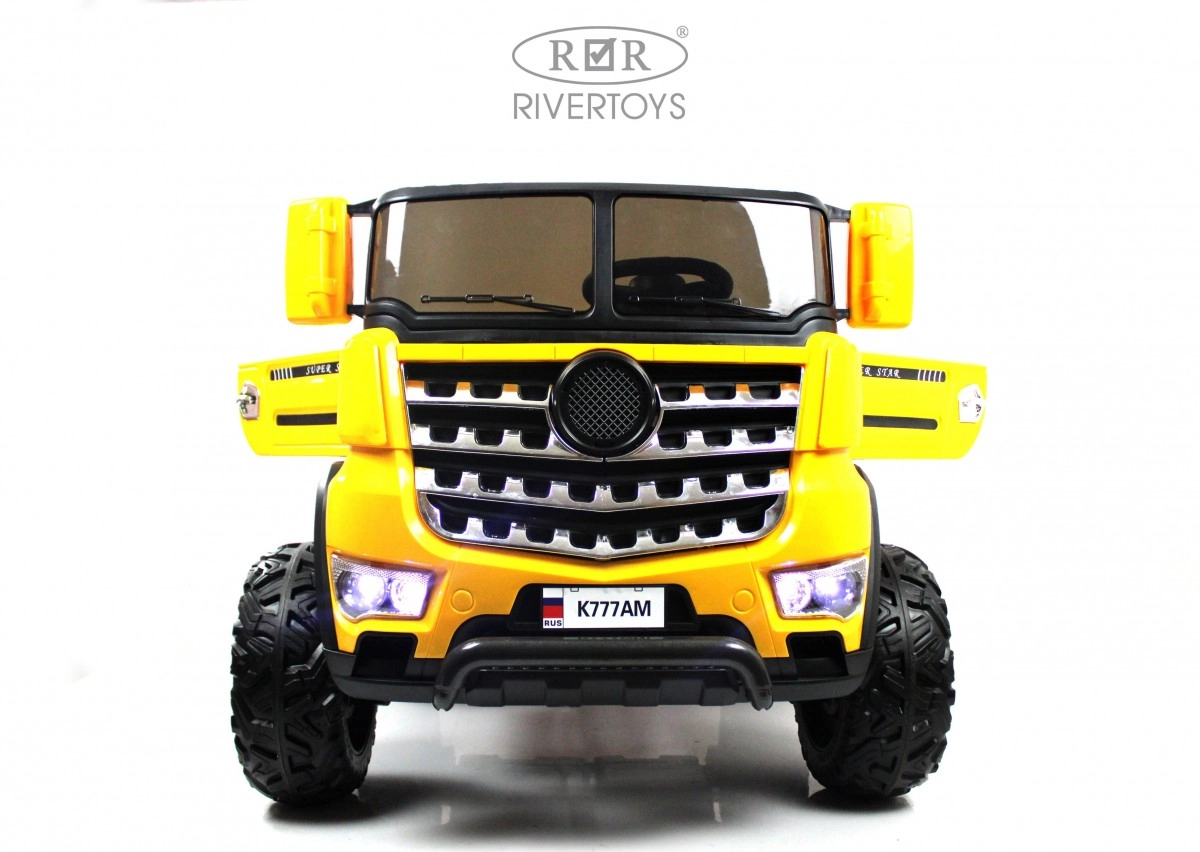 Детский электромобиль RiverToys K777AM желтый hgns0acvea0pdj9ct07akjuaf72809hc