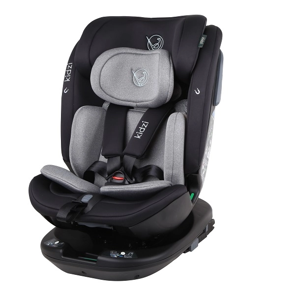 Детское автокресло Kidzi SPIN 360 i-SIZE PLUS (серое)