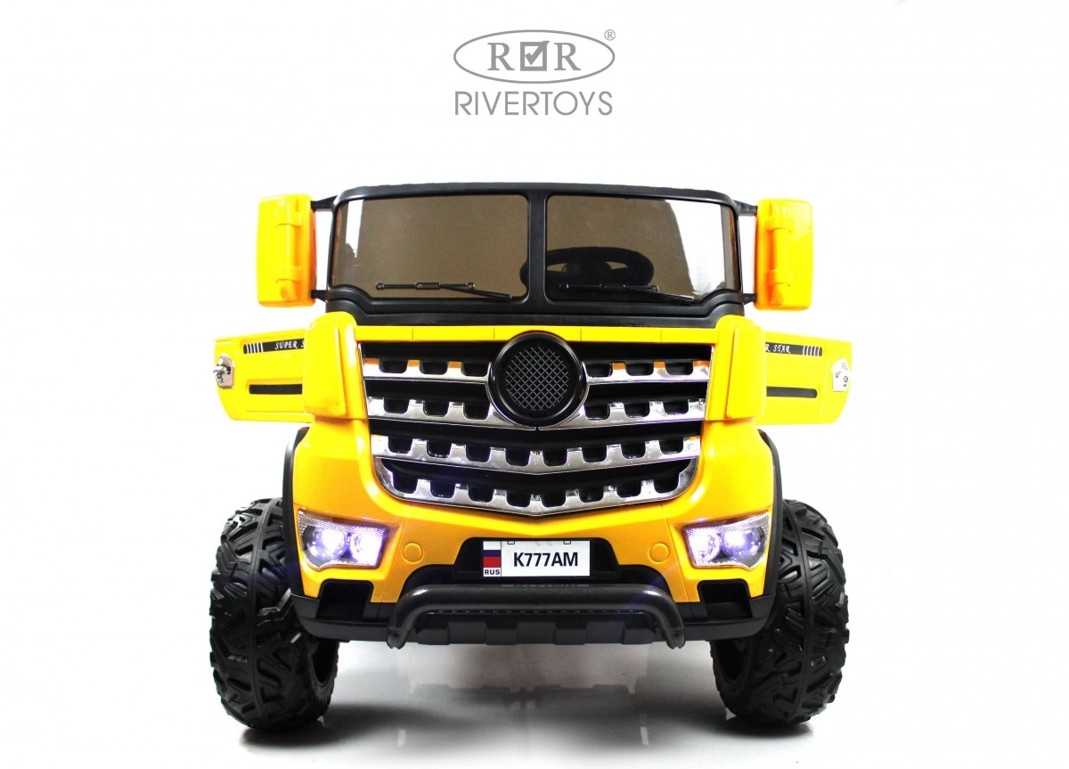 Детский электромобиль RiverToys K777AM желтый ckua13vng3502bp9opedyzk1qnj7llow