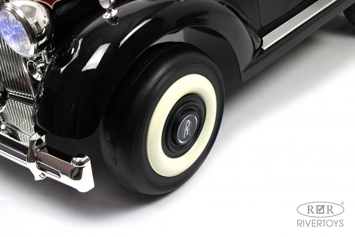 Детский электромобиль RiverToys Rolls-Royce E444EE черный глянец 359u9hjkr5hzd5bvxw881jb5n4s8uzge