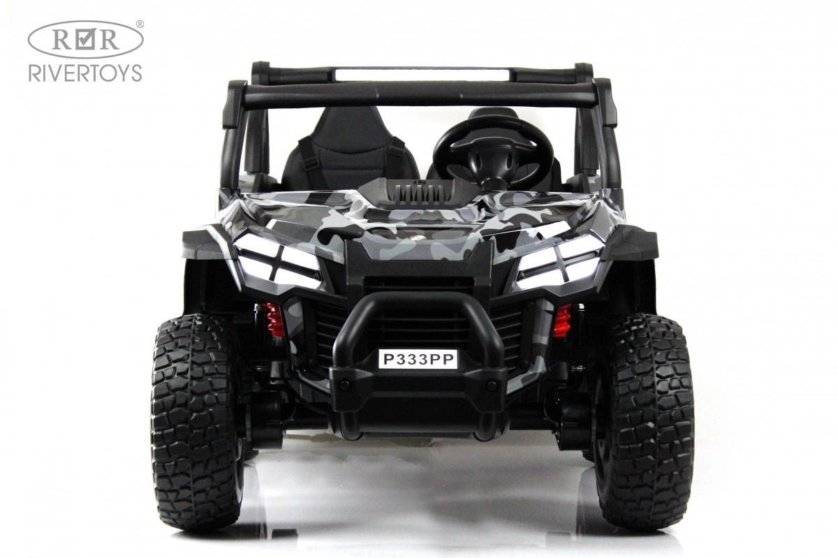 Детский электромобиль RiverToys Buggy P333PP серый камуфляж hh0bx8ewlm582g3o8avgqkalcqfo6bj3