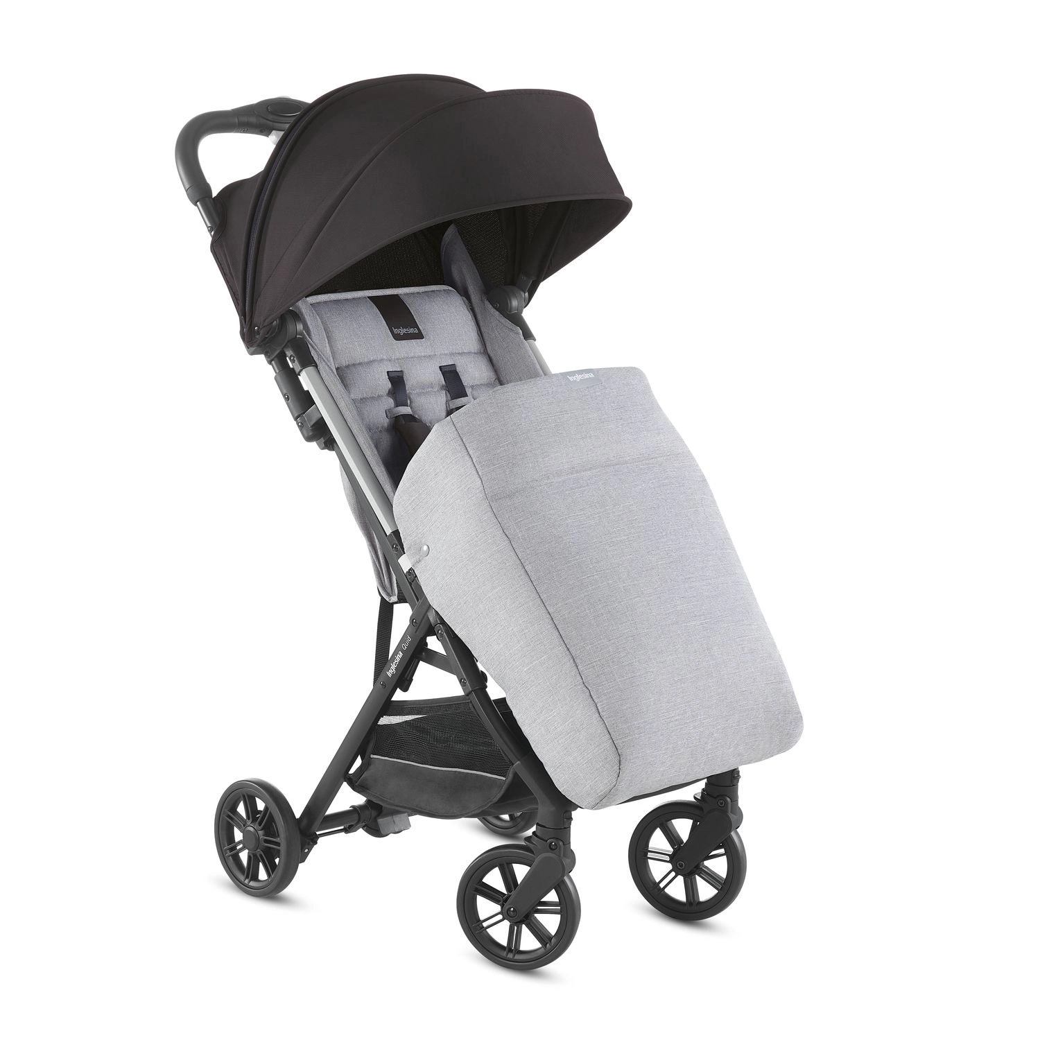 Прогулочная коляска Inglesina Quid ROCK BLACK (с накидкой для ног) cc0595aa73b803e754a26089bbcb197a