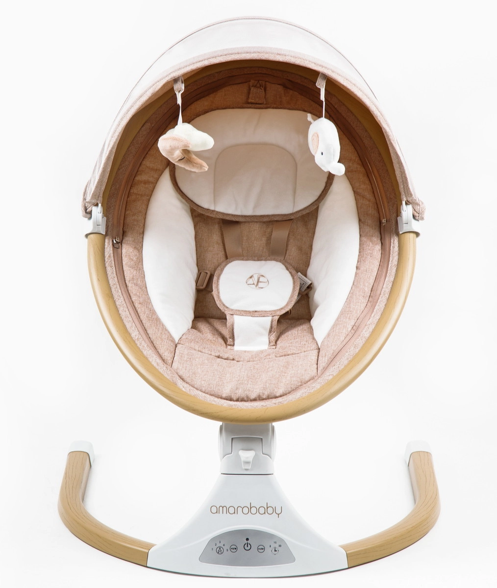 Электрокачели AMAROBABY ERGO SWING Бежевый  ckodijp7y04i6s8k02npoywaar3d3e2n