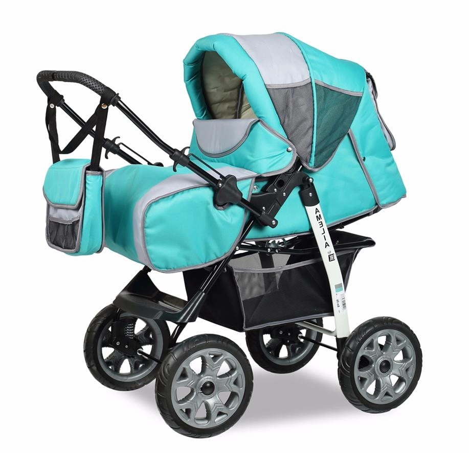 Прогулочная коляска Alis AMELIA I  бирюзовый+св.серый uuod5xcwoyef3j0bp1tb0nxutleojejo
