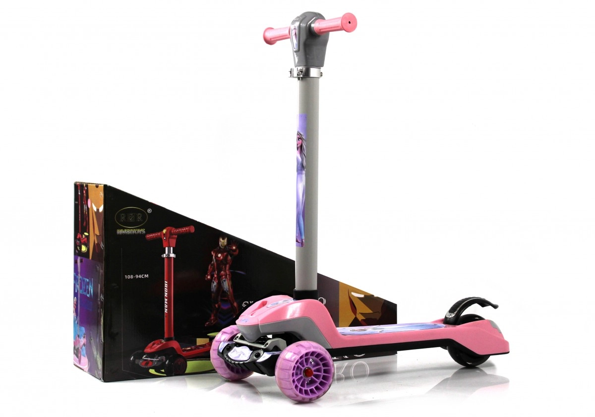Детский самокат RiverToys HB-Q3 розовый h7lypbvz2bninkyxfp96rmk64i1o8ak9
