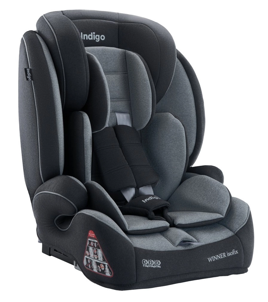 Автокресло Indigo WINNER ISOFIX, YB706B, группа 1+2+3  т.серый-св.серый omx0mv6jmvid608c1sq5vbw9btnoks3v