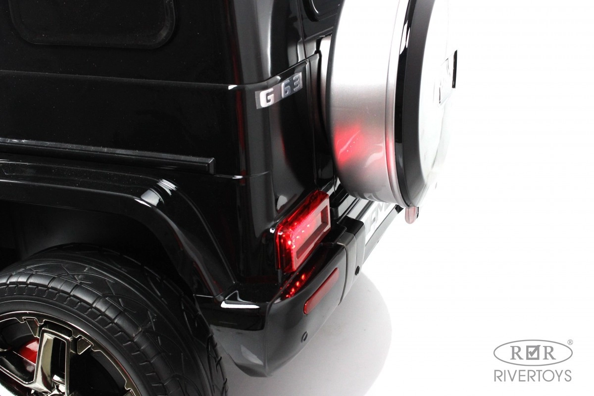 Детский электромобиль RiverToys Mercedes-AMG G63 G111GG, 24V черный 725xq1ohc3r7howbj3ujhvrzqo7piyoe