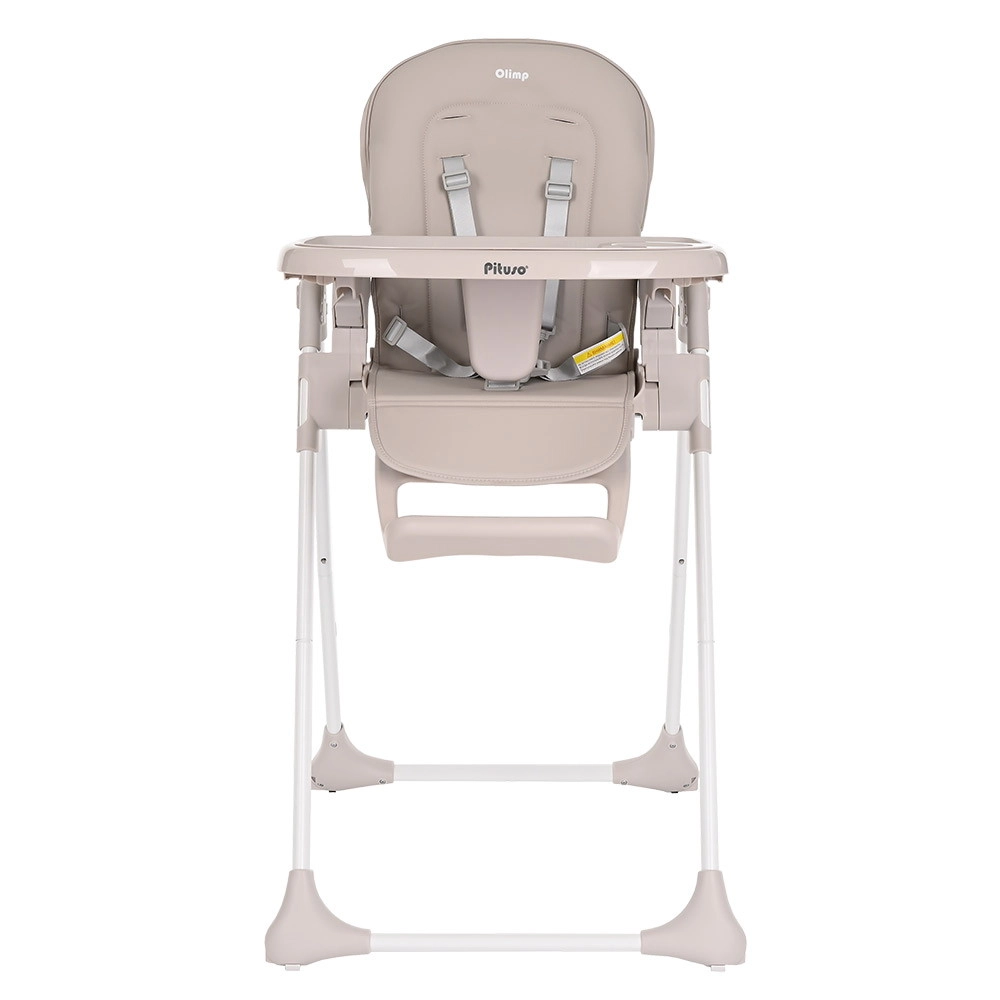 Детский стул для кормления Pituso Olimp, Eco-кожа, вкладыш Light Grey/Светло-серый eir2dks74oaur1qdewxueftj4c89ecvj
