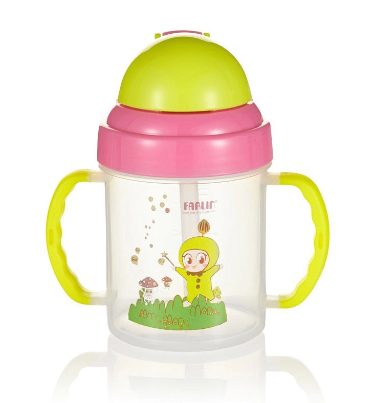 Поильник непроливайка Farlin, 200 мл. Розовый 108101092-poilnik-neprolivaika-farlin-200-ml-rozovii