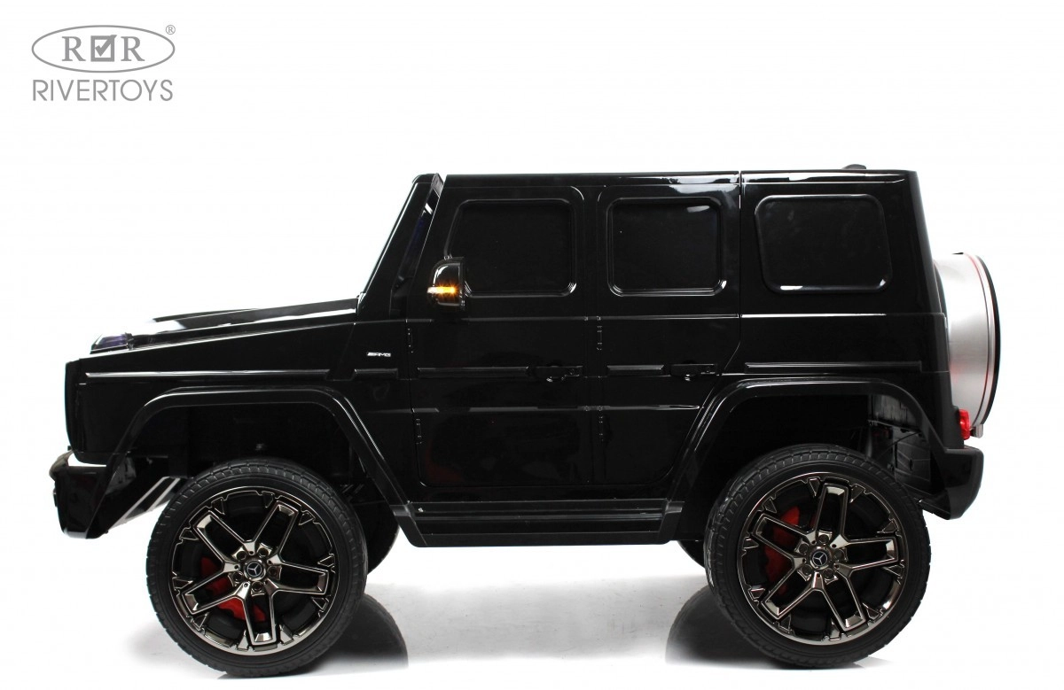 Детский электромобиль RiverToys Mercedes-AMG G63 G111GG, 24V черный 846j68lzbtamrhncqrnxef16csw7rgwl