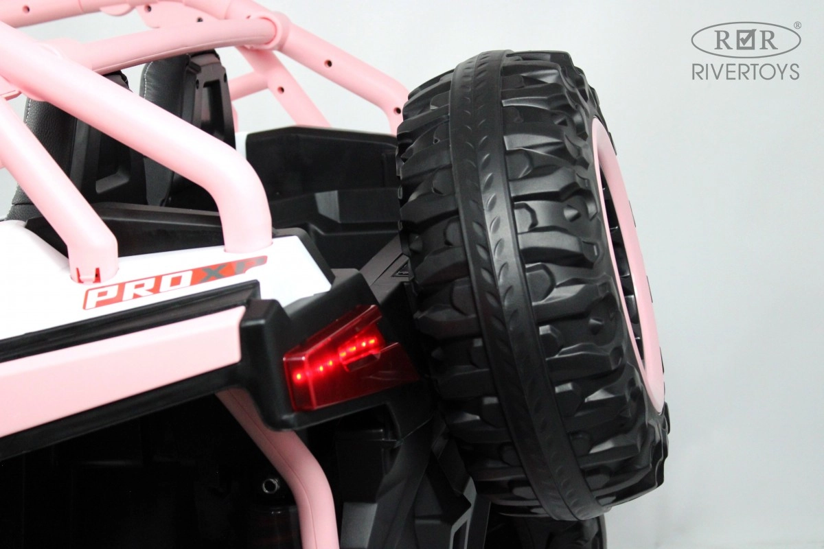 Детский электромобиль RiverToys E001EE розовый bfqn0fjytongvv3zwfxt8mnz4ze7r7c5