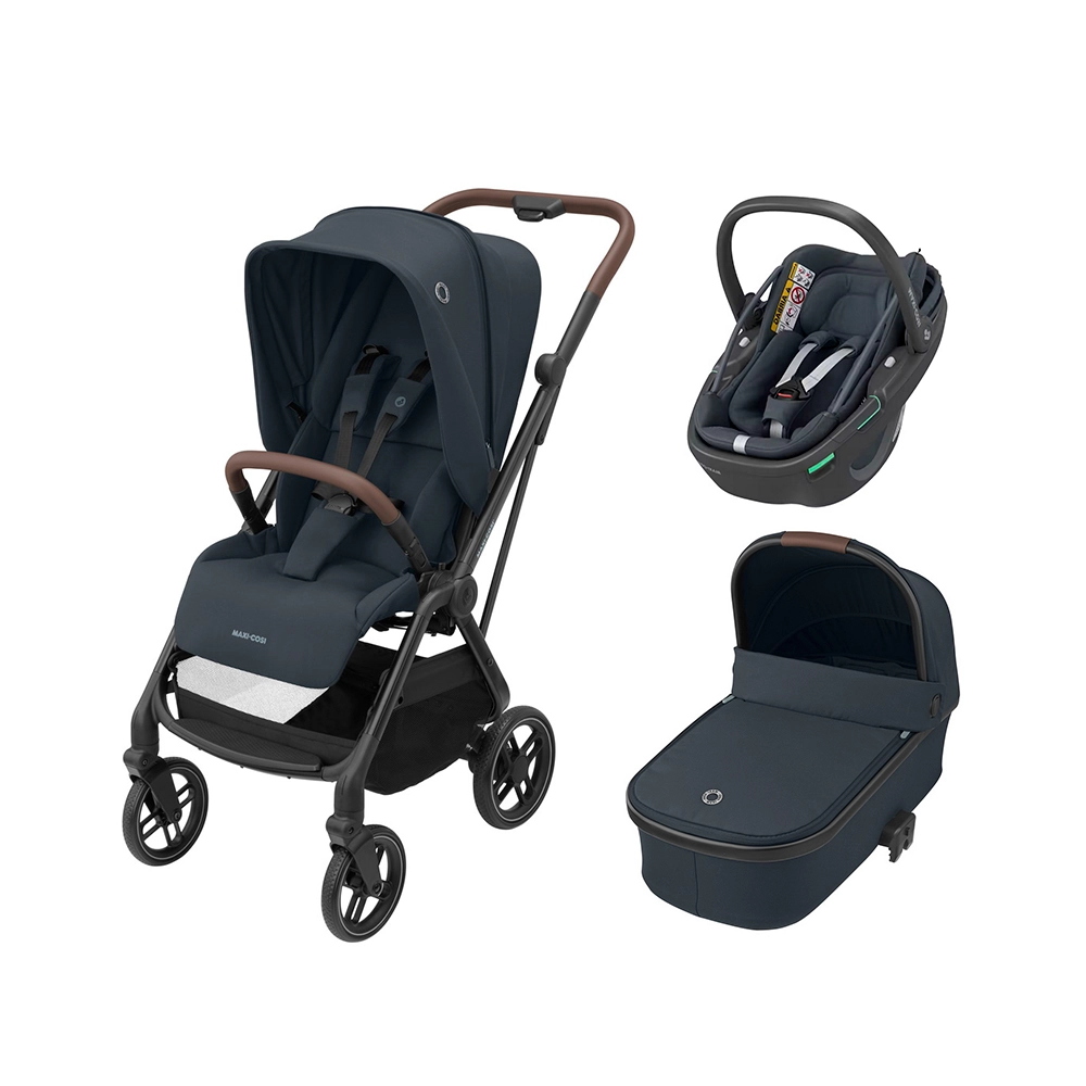 Коляска 3 в 1 Maxi-Cosi Leona Coral 360 Essential Graphite 8a1f95d6a4a2ad4fc7b2b3f0f0497d09