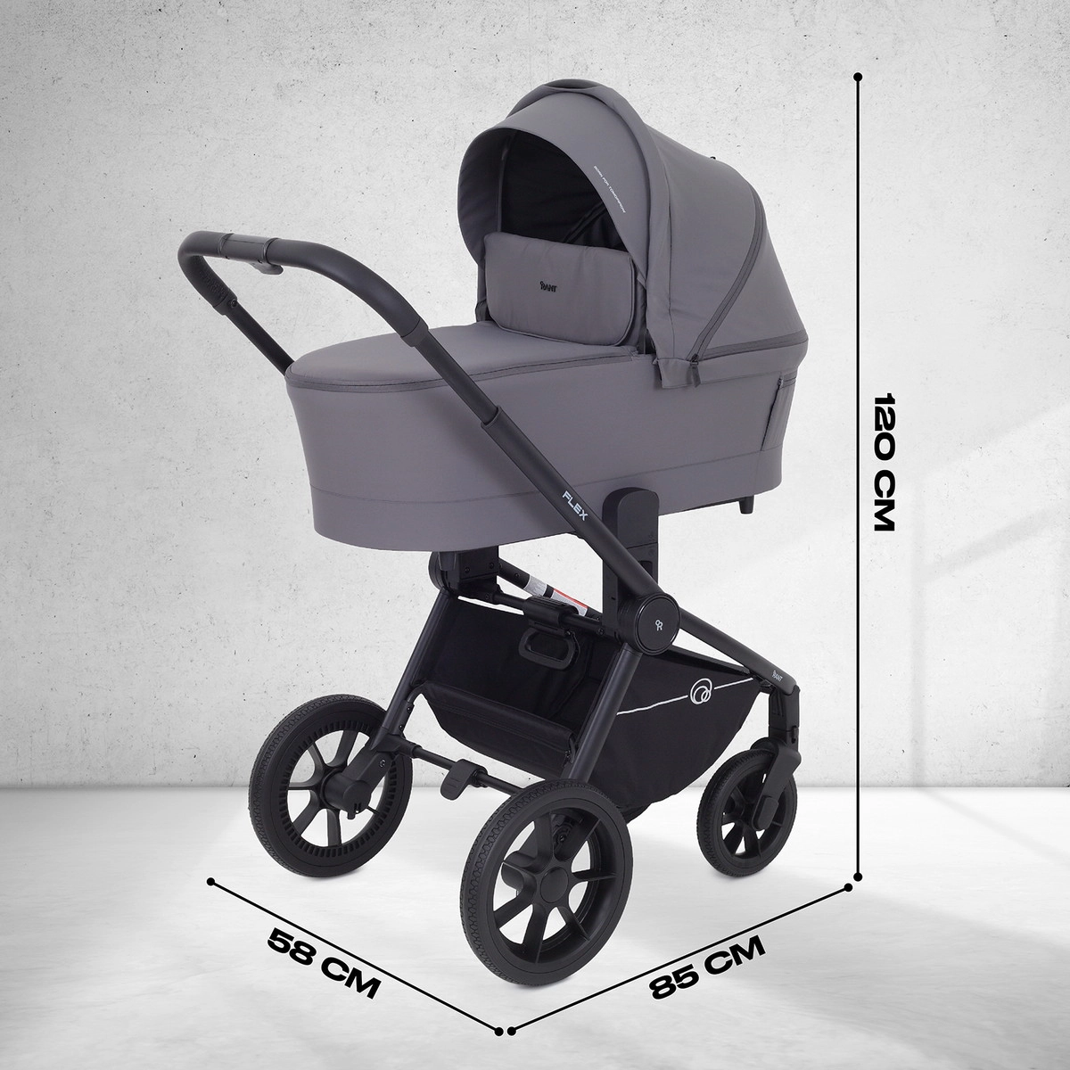 Детская коляска Rant Flex 2 в 1 RA076 Graphite h5d80h141cszcbqow9ranwrcyjm0wpi5