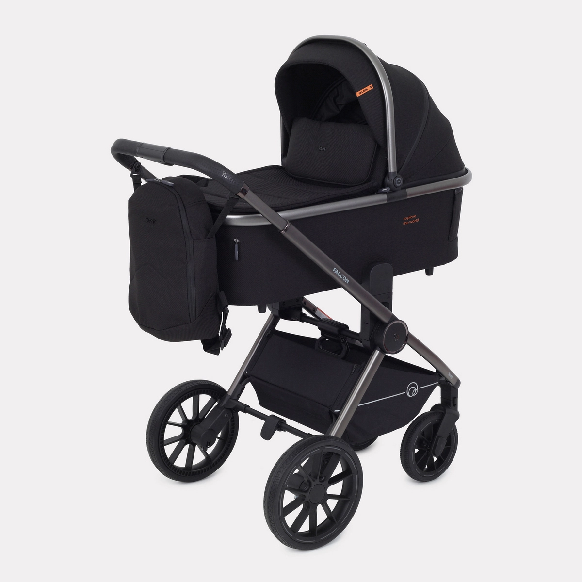 Коляска 3 в 1 RANT FALCON Black 108134781-kolyaska-3-v-1-rant-falcon-black