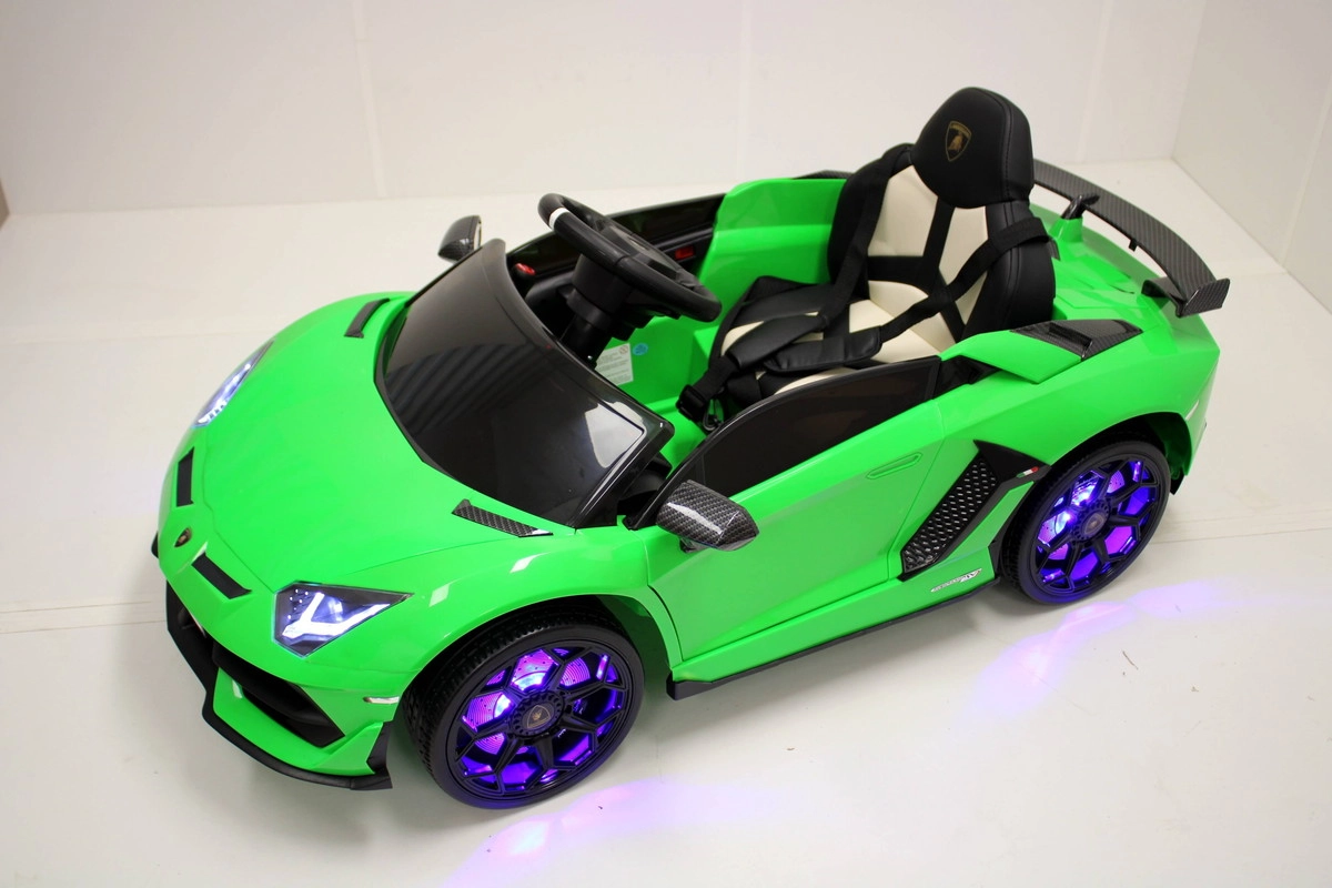 Детский электромобиль RiverToys Lamborghini Aventador SVJ A333MP зеленый 9icizjjkwqk715bx7i3caqhotmjla8qp