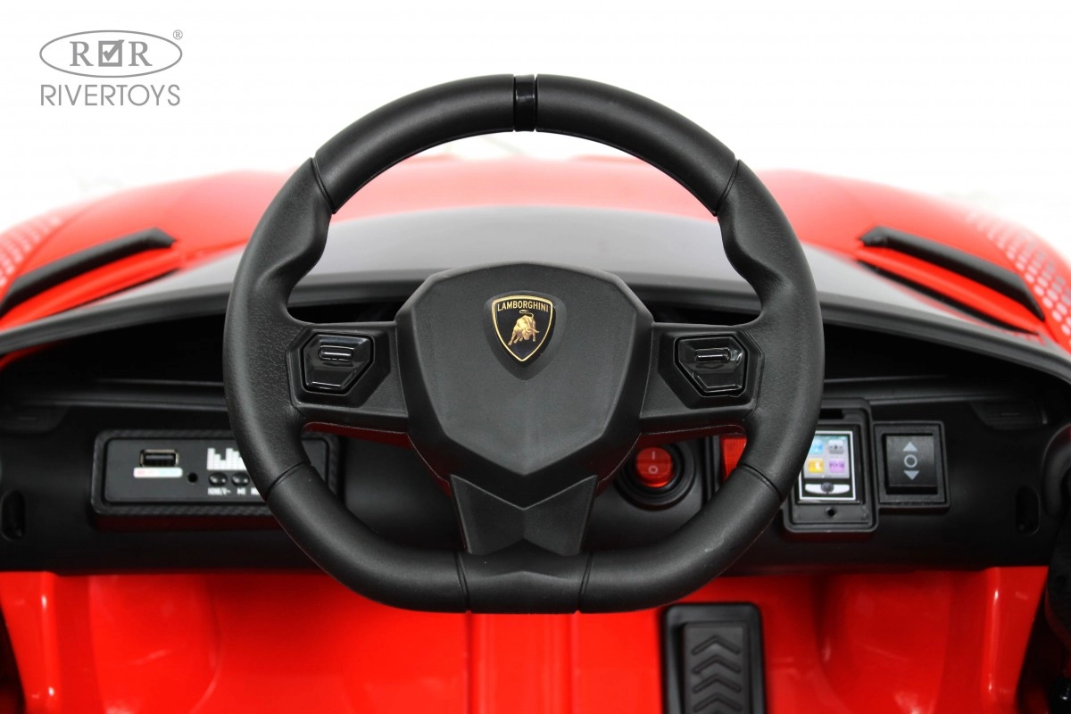 Детский электромобиль RiverToys K888PX красный kfzv7blfqke39fhl0jf5pleblam4p2iv