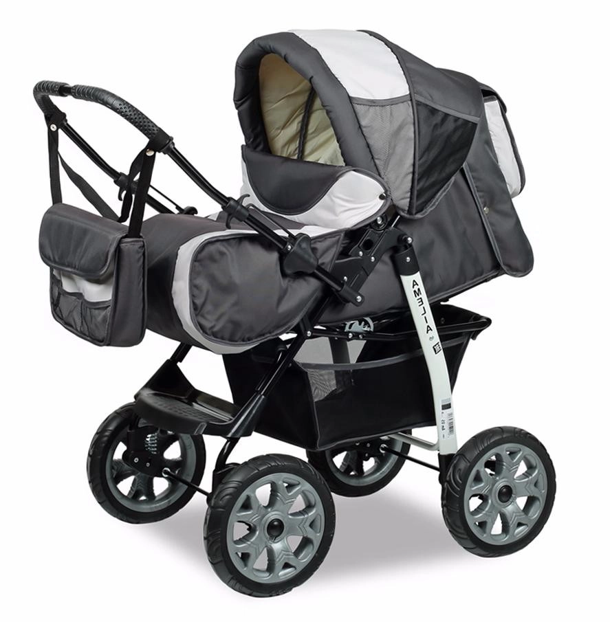 Прогулочная коляска Alis AMELIA I  т.серый+св.серый l6kzavj13ruzc1ma0sdgu5ilkvvewh76
