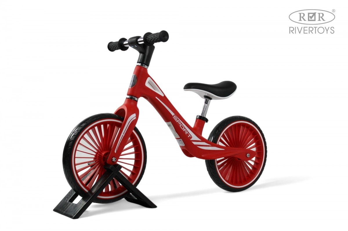 Детский беговел RiverToys HB-007-12 красный zov3n6vwihgtn1hhwp8jz1b5adri284b