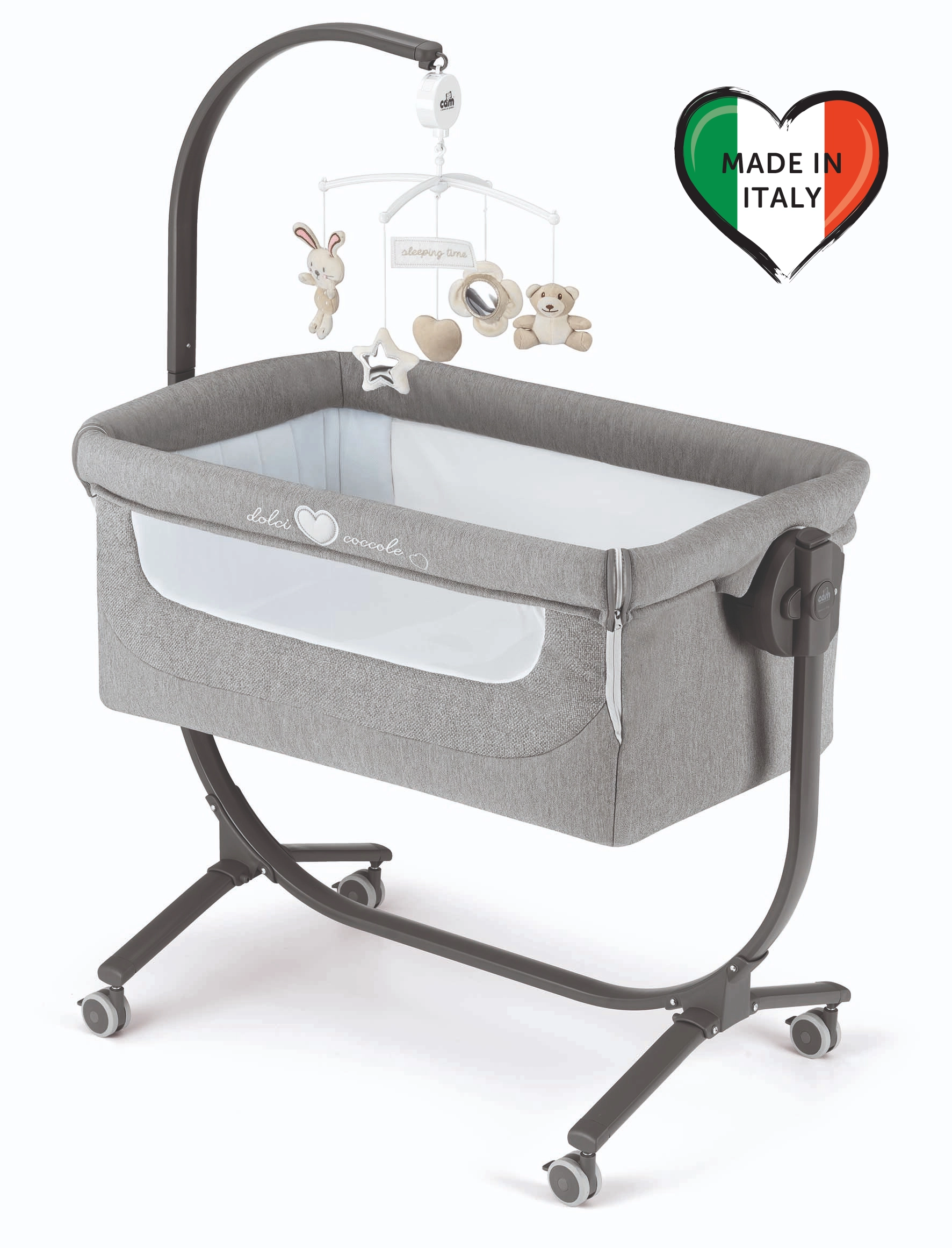 Колыбель Cam Cullami 153B темный серый r2f5jryuflqlmrnqet0xudf45ghs74j2