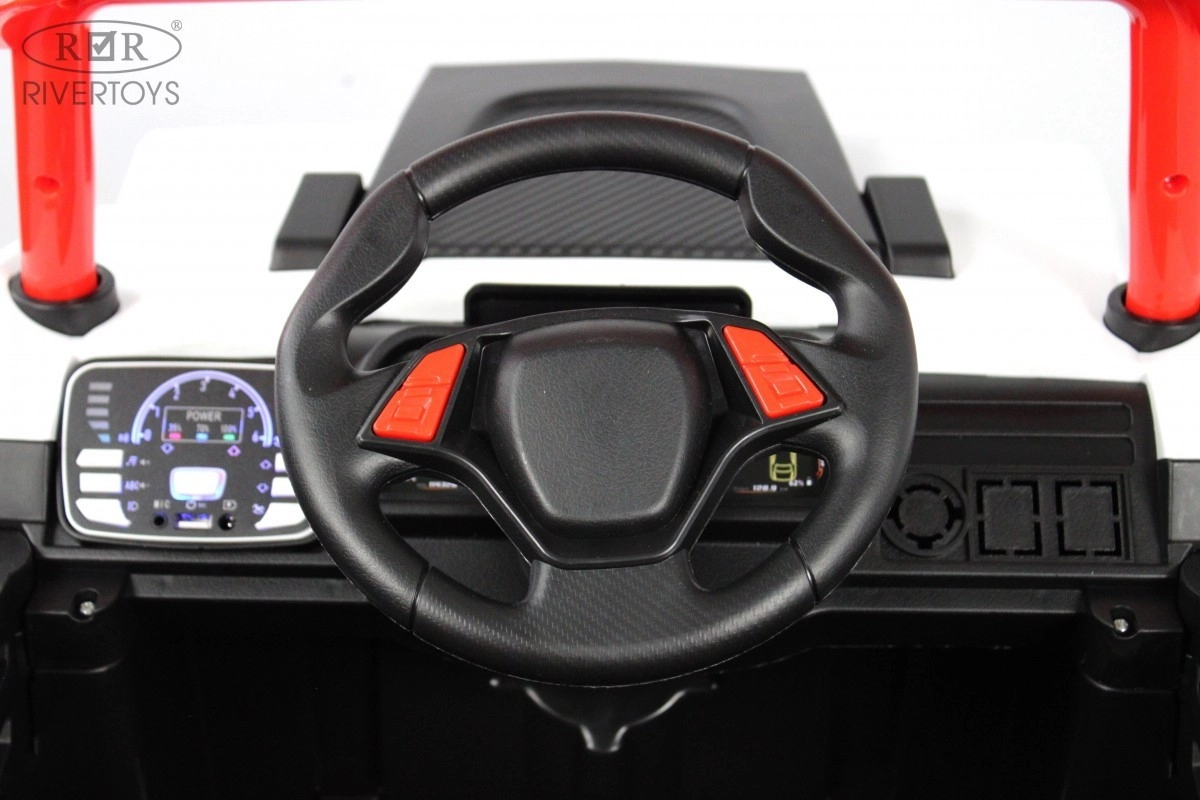 Детский электромобиль RiverToys F888FF-A 4WD красный ovmc7jj9165kjrewupcqx2zojjyajihr